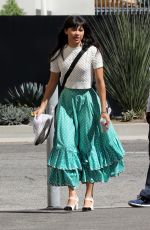 XOCHITL GOMEZ Arrives at Rhearsals for Dancing with the Stars in Los Angeles 10/05/2023