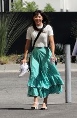 XOCHITL GOMEZ Arrives at Rhearsals for Dancing with the Stars in Los Angeles 10/05/2023
