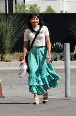XOCHITL GOMEZ Arrives at Rhearsals for Dancing with the Stars in Los Angeles 10/05/2023