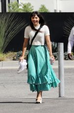 XOCHITL GOMEZ Arrives at Rhearsals for Dancing with the Stars in Los Angeles 10/05/2023