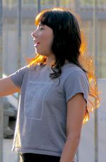 XOCHITL GOMEZ Heading to Rehearsals in Los Angeles 10/19/2023