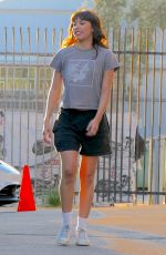 XOCHITL GOMEZ Heading to Rehearsals in Los Angeles 10/19/2023