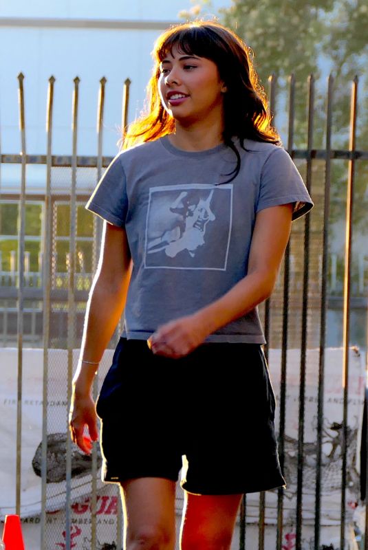XOCHITL GOMEZ Heading to Rehearsals in Los Angeles 10/19/2023