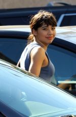 XOCHITL GOMEZ Leaves DWTS Rehersal in Los Angeles 10/08/2023