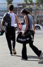 XOCHITL GOMEZ Leaves DWTS Rehersal in Los Angeles 10/08/2023
