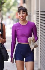 XOCHITL GOMEZ Outside Dancing with the Stars Practice in Los Angeles 10/13/2023