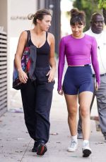 XOCHITL GOMEZ Outside Dancing with the Stars Practice in Los Angeles 10/13/2023