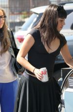XOCHITL GOMEZ Outside of Practice for Dancing with the Stars in Los Angeles 10/12/2023