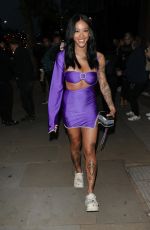 YINKA BOKKINI Arrives at Attitude Awards in London 10/11/2023