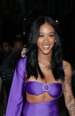 YINKA BOKKINI Arrives at Attitude Awards in London 10/11/2023