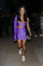 YINKA BOKKINI Arrives at Attitude Awards in London 10/11/2023