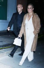 YOLANDA HADID Arrives at Gigi Hadid