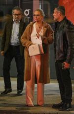 YOLANDA HADID Arrives at Gigi Hadid