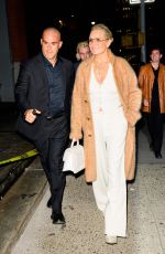 YOLANDA HADID Arrives at Gigi Hadid