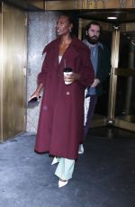 ZAINAB JOHNSON Leaving the Set of New York Live 10/10/2023