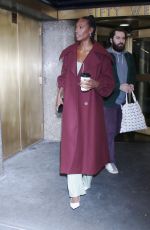 ZAINAB JOHNSON Leaving the Set of New York Live 10/10/2023