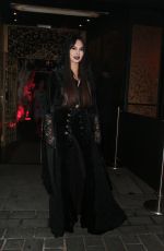 ZARA MARTIN Arrives at Hallowzeem Party at Gaucho in London 01/27/2023
