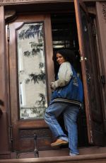 ZAZIE BETZ on the Set of Dutchman in New York 10/16/2023