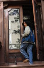 ZAZIE BETZ on the Set of Dutchman in New York 10/16/2023