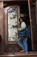 ZAZIE BETZ on the Set of Dutchman in New York 10/16/2023