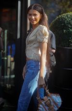 ZENDAYA Greets Her Fans Out in Paris 10/02/2023