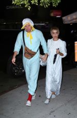 ZOE KRAVITZ and Channing Tatum Arrives at a Halloween Party in Los Angeles 10/28/2023