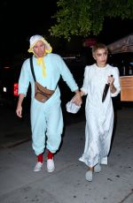 ZOE KRAVITZ and Channing Tatum Arrives at a Halloween Party in Los Angeles 10/28/2023
