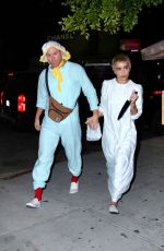 ZOE KRAVITZ and Channing Tatum Arrives at a Halloween Party in Los Angeles 10/28/2023