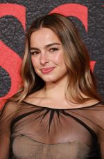 ADDISON RAE at Thanksgiving Fan Screening in Los Angeles 11/14/2023