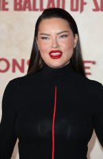 ADRIANA LIMA at The Hunger Games: The Ballad of Songbirds & Snakes Premiere in Los Angeles 11/13/2023