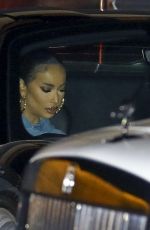 AIMEE AGUILAR and Wiz Khalifa Leaves Nobu in Malibu 11/13/2023