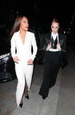 ALEX SCOTT and JESS GLYNNE Leaves British Vogue