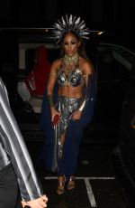 ALEX SCOTT Arrives at 22 Mayfair Halloween Party 10/31/2023