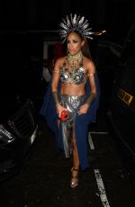 ALEX SCOTT Arrives at 22 Mayfair Halloween Party 10/31/2023