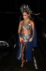 ALEX SCOTT Arrives at 22 Mayfair Halloween Party 10/31/2023