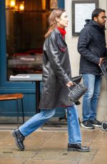 ALEXA CHUNG Out for Lunch in London 11/21/2023