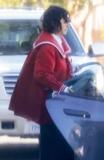 ALIA SHAWKAT Out for Coffee with Her Baby in Los Feliz 11/19/2023