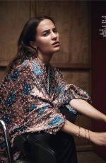 ALICIA VIKANDER in Madame Figaro, November 2023