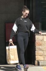 ALISON BRIE Out Shopping at Gelson