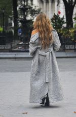 ALLISON HOLKER at a Fashion Photoshoot in New York 11/06/2023