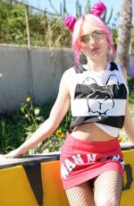 ALY JADE at a Photoshoot, November 2023