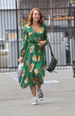 ALYSON HANNIGAN Arrives at DWTS Studios for Finals Week in Los Angeles 11/29/2023