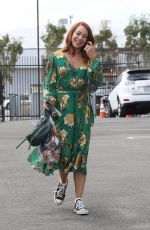 ALYSON HANNIGAN Arrives at DWTS Studios for Finals Week in Los Angeles 11/29/2023
