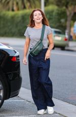 ALYSON HANNIGAN Leaves a Hair Salon in Beverly Hills 11/14/2023