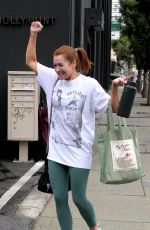 ALYSON HANNIGAN Leaves DWTS Rehearsals in Los Angeles 11/15/2023