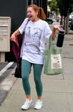 ALYSON HANNIGAN Leaves DWTS Rehearsals in Los Angeles 11/15/2023