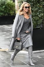 AMANDA HOLDEN at Heart Radio in London 11/01/2023