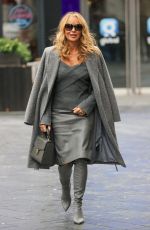 AMANDA HOLDEN at Heart Radio in London 11/01/2023