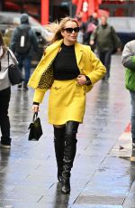 AMANDA HOLDEN Leaves Global Studios in London 11/08/2023