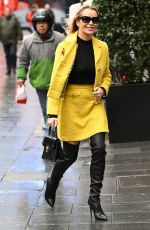 AMANDA HOLDEN Leaves Global Studios in London 11/08/2023